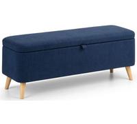 Astrid Blue Fabric Blanket Box