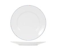 Astrid Decor Round Porcelain Plate 32 Cm White H&H