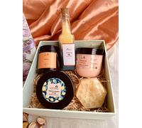 Astrid Delicate Citrusy and Mango gift set, Calming and Uplifting, Set of 5, Women's Day Gifting, Bath and Body Care, Wellness Spa hamper, Bridesmaid hamper, Paraben and Sulphate free