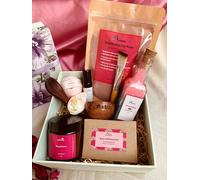 Astrid Detoxification Floral gift set, Hibiscus, Rose , geranium, Set of 9, Gentle floral scent with refreshing hints of citrus, Bath and Body Care, Wellness Spa hamper, Bridesmaid hamper