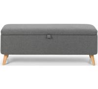 Astrid Grey Fabric Blanket Box