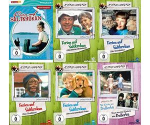 Astrid Lindgren Edition - Holidays on Saltkrocan Complete Collection + Wir Kinder aus Bullerbü [6 DVD Set]