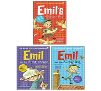 Astrid Lindgren Emil 3 Books Collection Set (Emil and the Great Escape, Emil and the Sneaky Rat, Emil's Clever Pig)