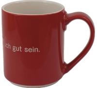 Astrid Lindgren-Helden Becher rot: mit Pippi-Illustration im Becherboden