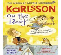 Astrid Lindgren Karlsson on the Roof Paperback Book Astrid Lindgren Multicolor