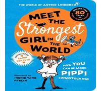 Astrid Lindgren Meet the Strongest in the World Paperback Book in White Astrid Lindgren White