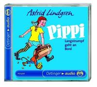 ASTRID LINDGREN - PIPPI LANGSTRUMPF GEHT AN BORD CD KINDERHÖRSPIEL NEW