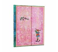 Astrid Lindgren, Pippi Longstocking (Embellished Manuscripts Collection) Ultra Lined Hardcover Journal (Wrap Closure)