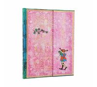 Astrid Lindgren, Pippi Longstocking (Embellished Manuscripts Collection) Ultra Unlined Hardcover Journal (Wrap Closure)