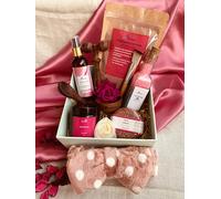 Astrid Selfcare First Hibiscus and Rose gift set, Hibiscus, Rose ,Women's Day Gifting, geranium, Set of 10, Gentle floral scent with refreshing hints of citrus, Bath and Body Care, Wellness Spa hamper