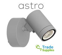 Astro LED Wall Spotlight Outdoor Textured Grey IP65 Bayville Single 1401017