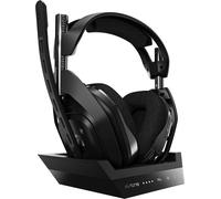ASTRO A50 Gaming Wireless Headset and Charging Station 4th Gen PS5 PS4, PC Black