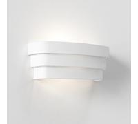 Astro Amas 320 Single Light Ceramic Up & Down Wall Light Fitting in White