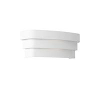 Astro Amas 320 Single Light Ceramic Up & Down Wall Light Fitting in White