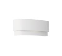 Astro Amat 320 Single Light Ceramic Up & Down Wall Light Fitting in White