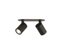 Astro Ascoli Twin Recessed Spot Matt Black