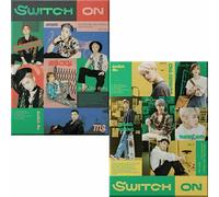 ASTRO - ASTRO [ SWITCH ON ] 8th Mini Album [ ON + OFF ] 2 VER FULL SET. 2ea CD+2ea Photo Book(each 84p)+2ea Lyric Book(each 8p) +4ea Photo Card+2ea Sticker+2ea Post Card K-POP SEALED+TRACKING NUMBER