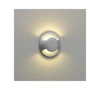 Astro Beam Up & Down LED Outdoor Recessed Wall Light - Matt Painted Silver