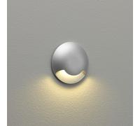 Astro Beam One LED Outdoor Recessed Wall Light - Matt Painted Silver