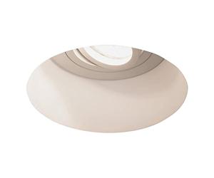 Astro Blanco Round Adjustable Indoor Downlight (Plaster), GU10 LED Lamp, Designed in Britain - 1253005-3 Years Guarantee