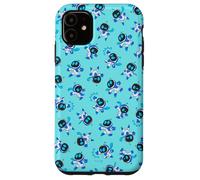 Astro Bot All-Over Print Repeating Poses Aqua Video Game Case for iPhone 11