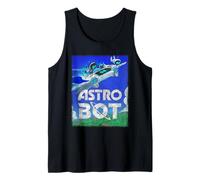 Astro Bot Flying Colorful Landscape Video Game Tank Top