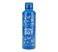 Astro Bot Metal Water Bottle, 500ml (16oz) Stainless Steel Bottle with Screw-Top Lid, Reusable Travel Flask for Gamers, School, Work & Gifts | Paladone
