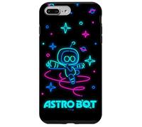 Astro Bot Neon Style Stars and Planets Video Game Case for iPhone 7 Plus/8 Plus