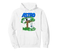 Astro Bot Tree Crash with Bunnies Fun Video Game Pullover Hoodie