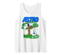 Astro Bot Tree Crash with Bunnies Fun Video Game Tank Top
