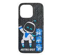 Astro Bot Waving Grid Poses Gradient Fun Video Game Case for iPhone 13 Pro