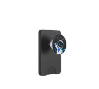 Astro Bot Waving Portrait on Grid Space Video Game PopSockets PopWallet for MagSafe