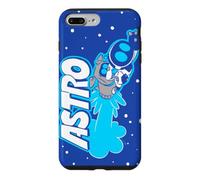 Astro Bot with Dog Rocket Space Exploring Video Game Case for iPhone 7 Plus/8 Plus