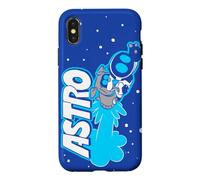 Astro Bot with Dog Rocket Space Exploring Video Game Case for iPhone X/XS