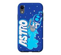 Astro Bot with Dog Rocket Space Exploring Video Game Case for iPhone XR