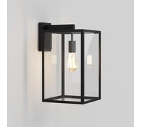 Astro Box 450 Single Light Outdoor Wall Lantern In Black Finish