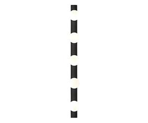 Astro Cabaret 5 II Bathroom Wall Light - IP44 Rated - (Matt Black), G9 Lamp, Designed in Britain - 1087008-3 Years Guarantee