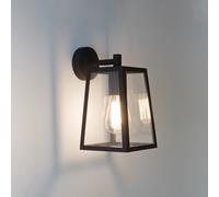 Astro Calvi Outdoor Hanging Lantern Wall Light - Black