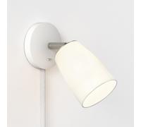 Astro Carlton Wall Plug-in Indoor Wall Light (Porcelain), G9 Lamp, Designed in Britain - 1467007-3 Years Guarantee