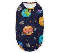 Astro Collection-Sun Mercury Venus Dog Shirts Summer Pet T-Shirts Soft Sleeveless Tank Top Pet Clothes for Small Puppy and Cats