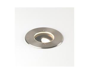 Astro Cromarty 100 Integrated LED Recessed Exterior Drive Over Ground Light In Brushed Stainless Steel Finish