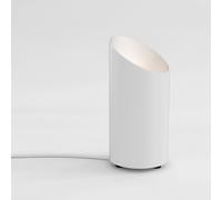 Astro Cut Floor Uplighter - Matt White