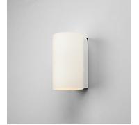 Astro Cyl 2 Light Small Wall Fitting with White Glass Shade