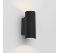 Astro Dartmouth Twin Light LED Outdoor Wall Fitting in Textured Black Finish