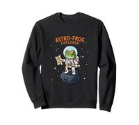 Astro Frog Explorer Space Adventure Astronaut Sweatshirt