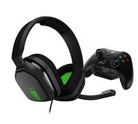 ASTRO Gaming A10 Wired Gaming Headset + Controller-Mounted MixAmp M60, ASTRO Audio, Dolby ATMOS, Game:Voice Balance Control for Xbox Series X|S, Xbox One - Grey/Green