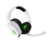 ASTRO Gaming A10 Wired Gaming Headset, Lightweight and Damage Resistant, ASTRO Audio, 3.5mm Audio Jack, for Xbox Series X|S, Xbox One, PS5, PS4, Nintendo Switch, PC, Mobile - White/Green
