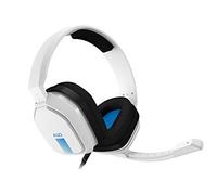 ASTRO Gaming A10 Wired Gaming Headset, Lightweight and Damage Resistant, ASTRO Audio, 3.5mm Audio Jack, for Xbox Series X|S, Xbox One, PS5, PS4, Nintendo Switch, PC, Mobile - White/Blue