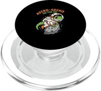 Astro Gecko On The Go Cosmic Astronaut Animal PopSockets PopGrip for MagSafe