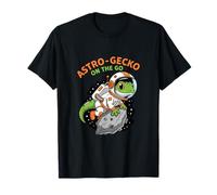 Astro Gecko On The Go Cosmic Astronaut Animal T-Shirt